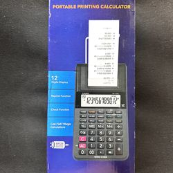 Portable Printing Calculator