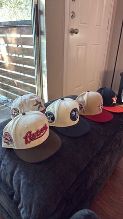 Fitted Hat Club 7/8 Houston Astros Bundle
