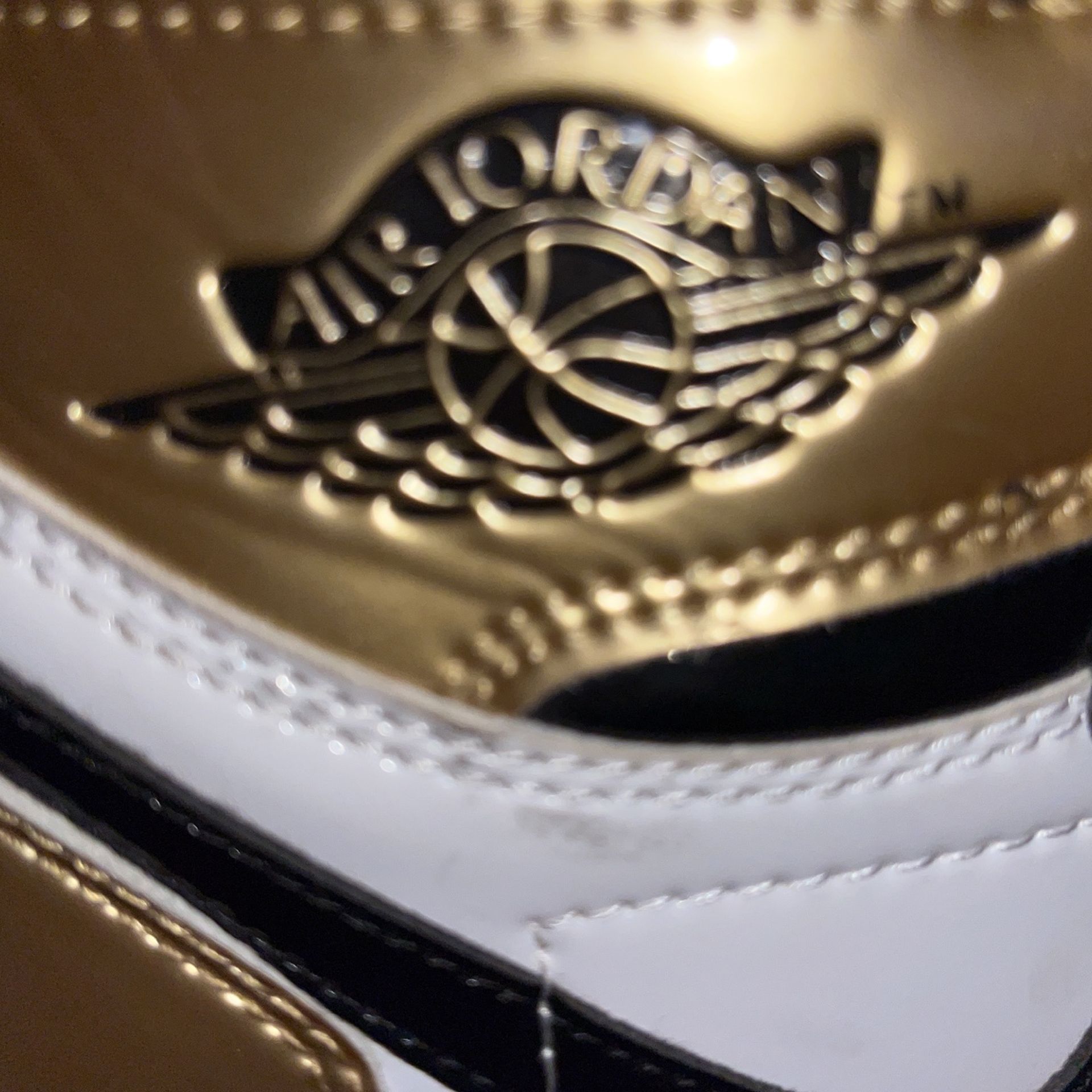 Gold And Black Jordan 1s