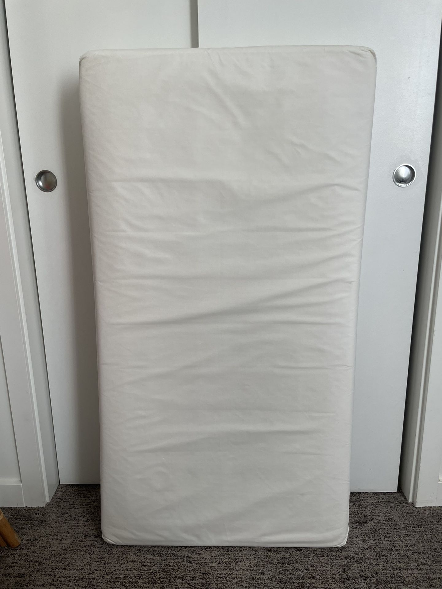 Naturepedic Organic Cotton Classic 150 Seamless 2 Stage Baby Crib Mattress 