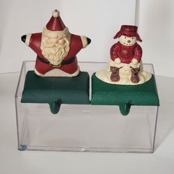 2 Eddie Bauer Stocking Holders