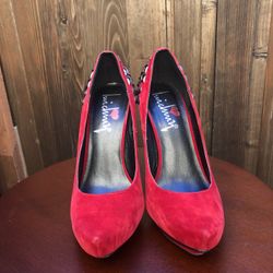 Luichiny red pumps 