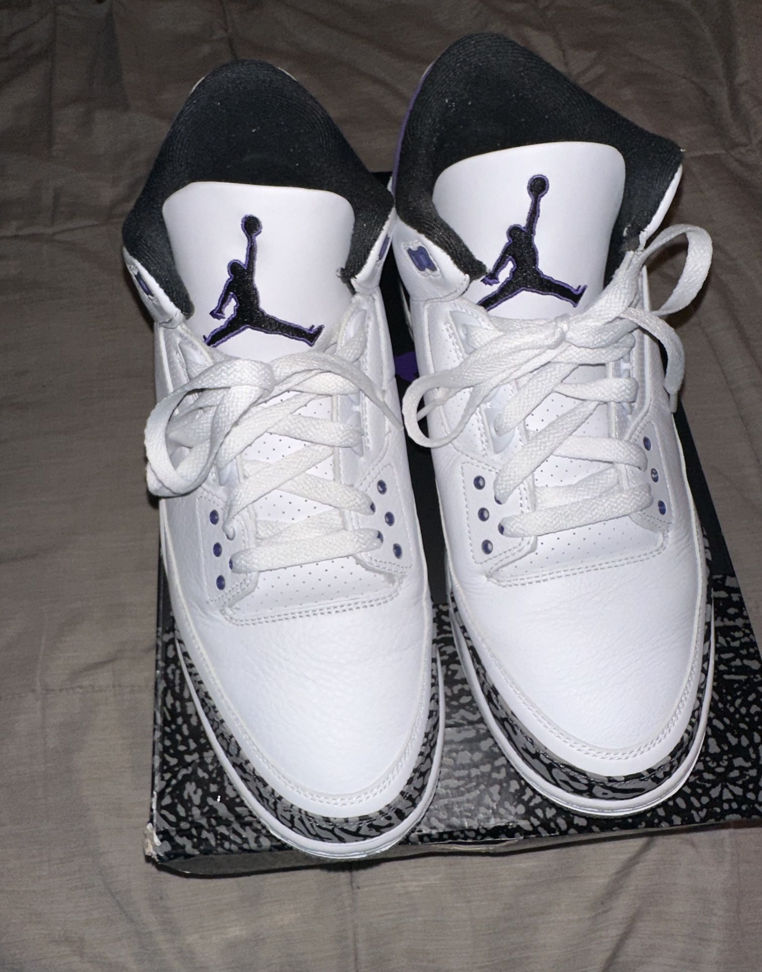 Size 13 Jordan 3 Dark Iris 