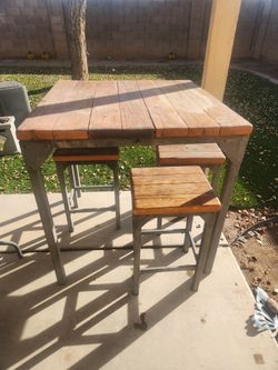 Patio Table & Stools