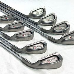 Ping Eye 2 Red Dot Iron Set 3-SW 9 Golf Clubs | Steel Shafts RH | New Grips!
