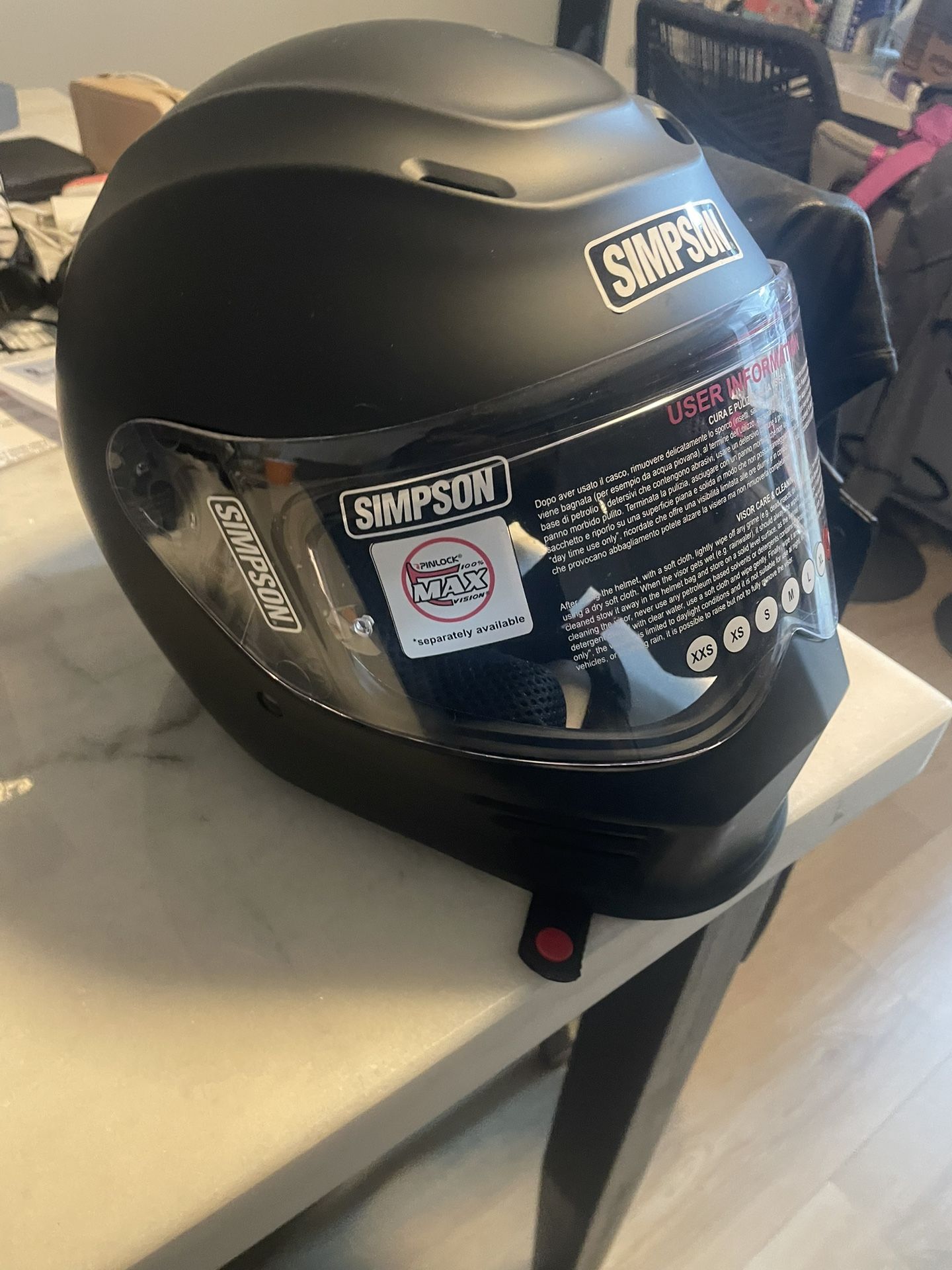 Simpson Bandit Motorcycle Helmet