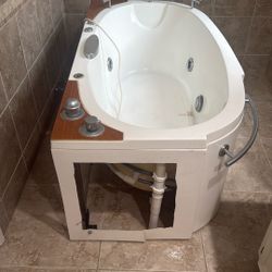 Old bathtub