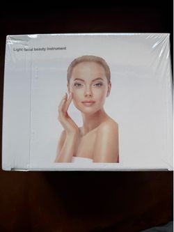 Brand New LED Light Facial Beauty Instrument – Skin Care Device (Sealed)