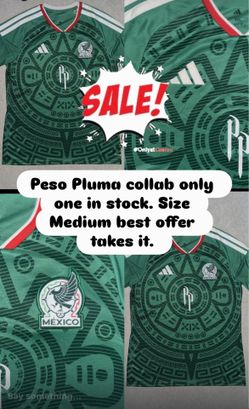 Peso Pluma México Jersey