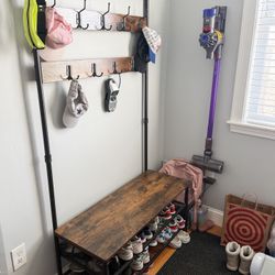 Hall/mudroom Bench And Shoe Storage