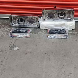 Full LED and projector headlights for Kenworth T (contact info removed)-2019