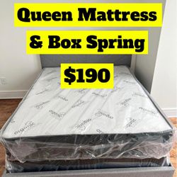 Queen Mattress And Box Spring