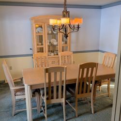 Dining Room Set- Table, Buffet, Hutch