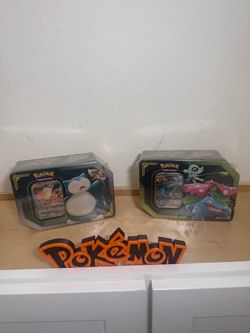 Sealed Pokemon Tag Team Tins