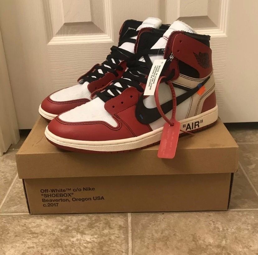 Off white Chicago Jordan 1s