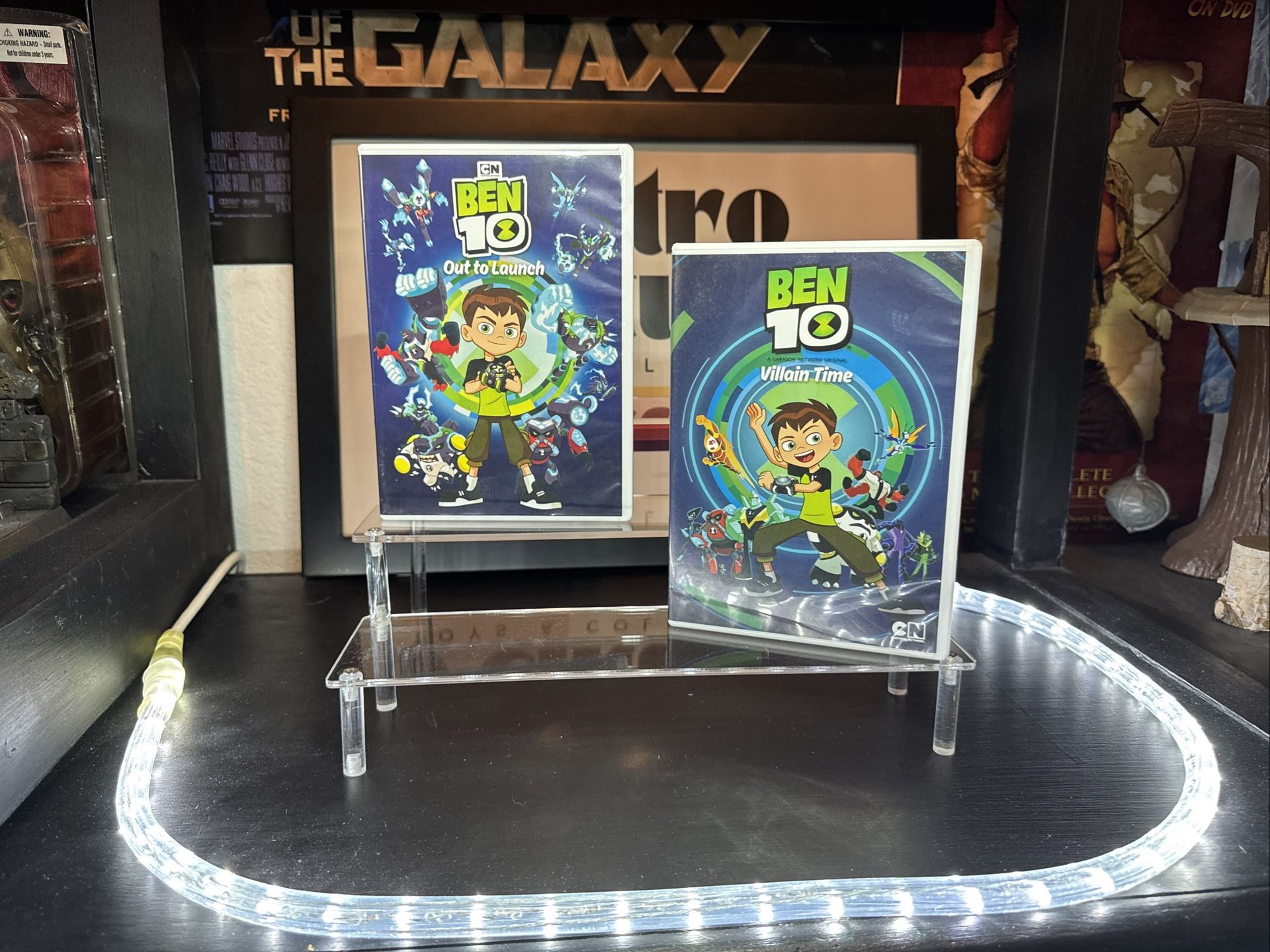 Ben 10 Villain Time 1 & Out To Launch Season 2 Volume 1 DVD Kids Animation VG+