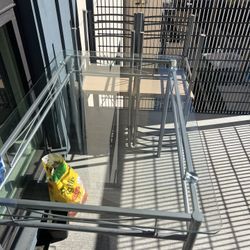 Glass Dining Table And Chairs
