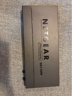 NETGEAR ProSAFE GS110TP V2 8-Port PoE Gigabit Switch
