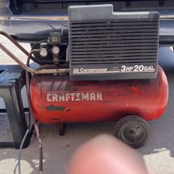 Air Compressor Craftsman 3hp 20 Gal