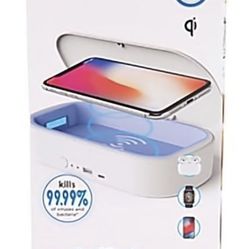 Pure Mobile UV Sterilizer W USB Charging For Phone Kills 99% of Viruses