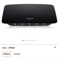 Linksys SE1500 Ethernet Switch