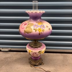 Vintage Hurricane Lamp