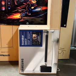 Samsung °Q60CF° Soundbar Home Theater (Dolby Atmos) Audio System - Premium Sound - Wireless Sub