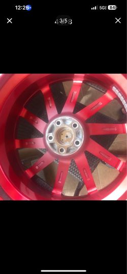 20x 8.5x4.5. 5 LUGS CUSTOM WHEELS