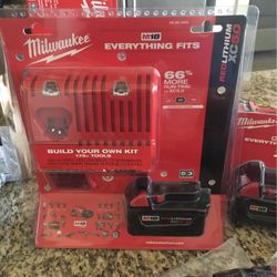 Multiple  M18 Milwaukee Batteries & Drill …Warranty Available