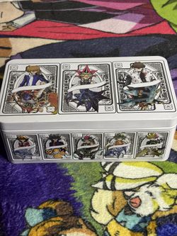 Tin of Yu Gi Oh Cards TCG