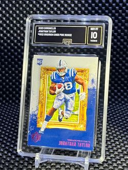 💣2020 Jonathan Taylor ROOKIE Gridiron Kings PINK! 🔥