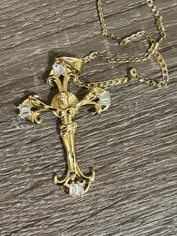 Jesus cross necklace