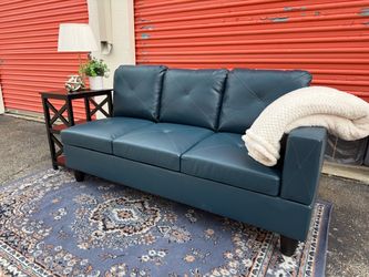 Never used blue sofa couch part of the sectional