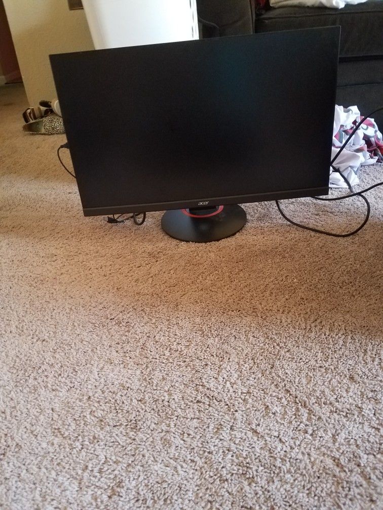 Gaming Motherboard And Monitor