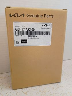 OEM Kia Cargo Net Factory Part NEW IN BOX! G5H17-AK100 Fits Niro, EV6, EV9
