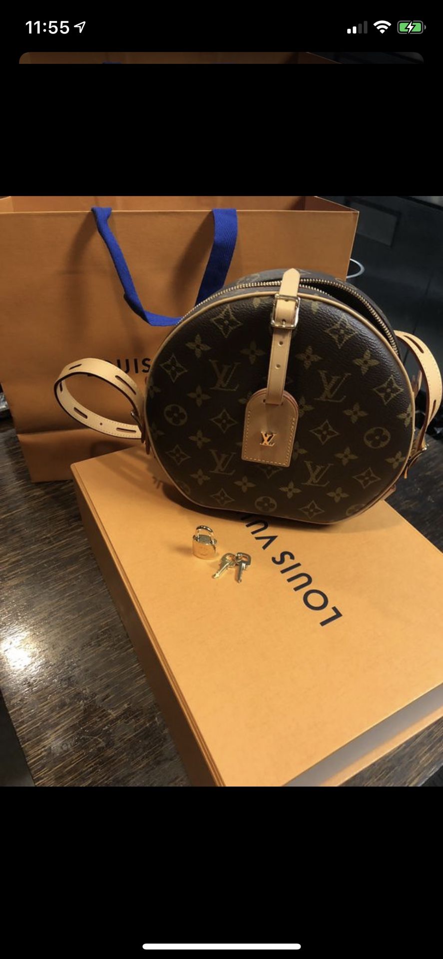 2018 Limited edition LOUIS VUITTON Monogram Boite Chapeau Souple