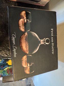 Brand New Decanter And Glasses 