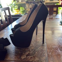 Never Worn Size 8 High Heels