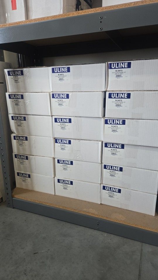 ULINE Side Loading Packing List Envelopes 6x9" (1000/Box) - Brand New - Lot of 18 Boxes