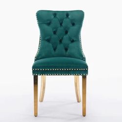 Teal 4pcs Dining Chair Set