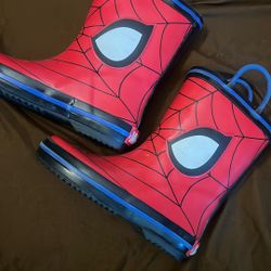 Spiderman Rain Boots Kids 