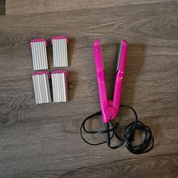 Interchangeable hair styling iron