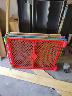 6 panel gate
