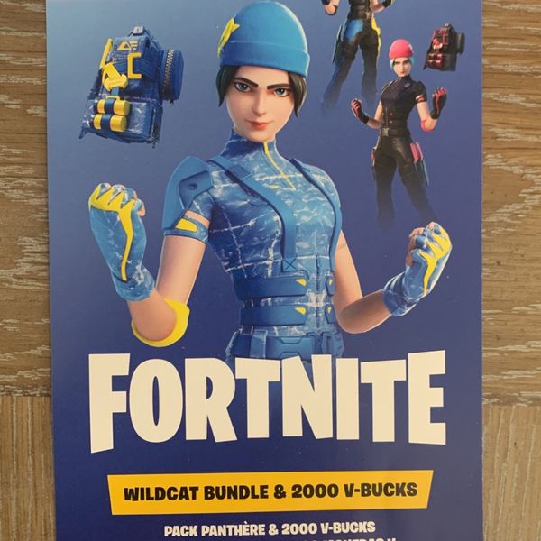 Selling Fortnite Wildcat Skin Bundle for Sale in Albuquerque, NM OfferUp