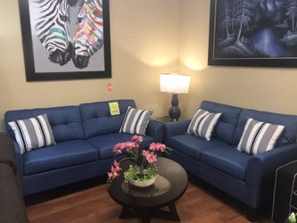 Sofa and love seat set