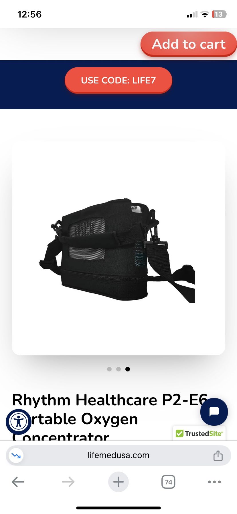 Portable Oxygen Concentrate
