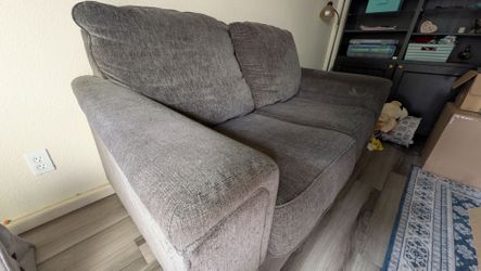 Grey Loveseat