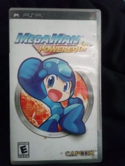Megaman Powered Up Psp Game