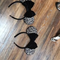 Cheetah Print Mickey Mouse Ears