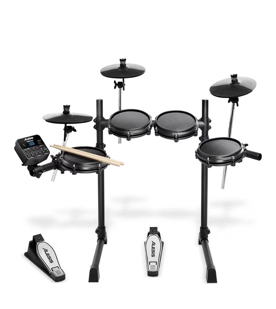 New Alesis Turbo Mesh Kit – Electric Drum Set With 100+ 
